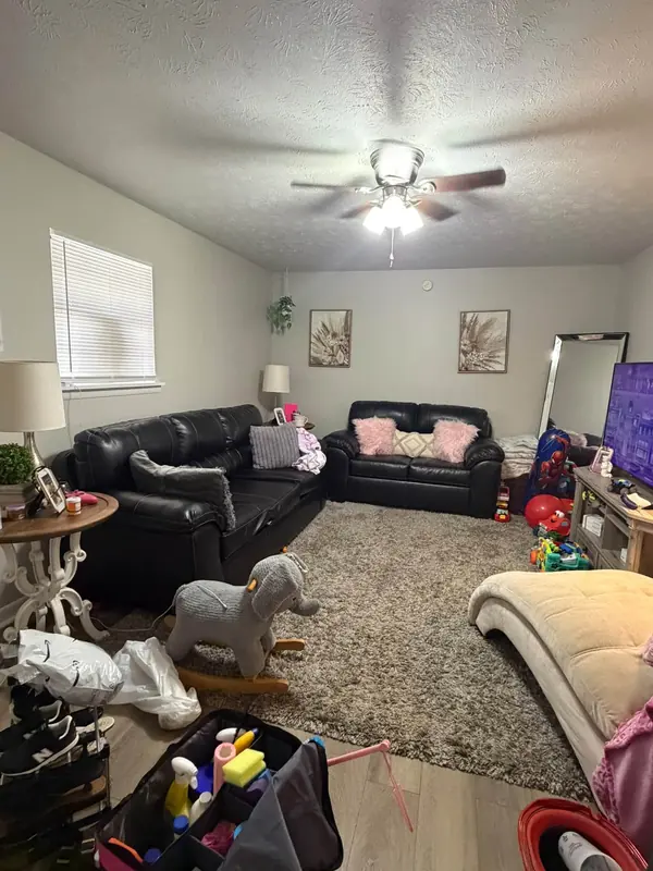 Living room before, with the dirt